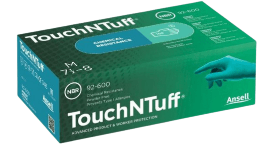 Touch n TUFF handske - Grøn - PF- BB teknik og miljø