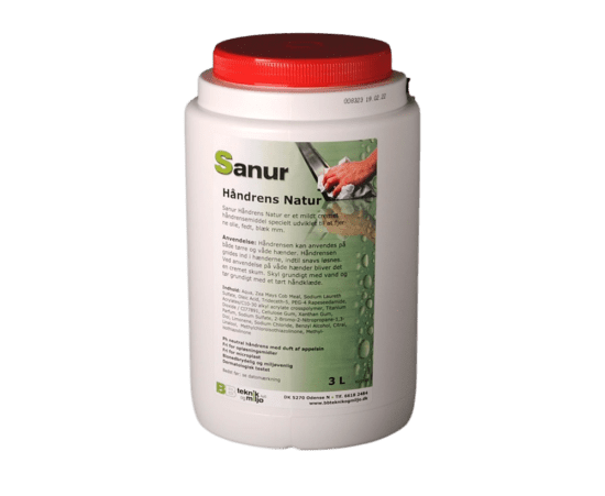 Sanur - Håndrens Natur - 3 L - BB teknik og miljø