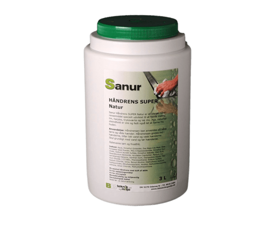 Sanur - Håndrens Super Natur - 3 L - BB teknik og miljø