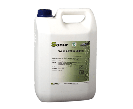 Sanur - SVANE Alkalisk Sanitet - 5 L - BB teknik og miljø