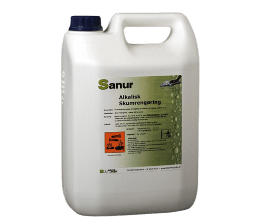 Sanur - Alkalisk Skumrengøring - 5 L - BB teknik og miljø