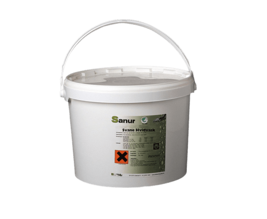 Sanur - SVANE hvid vask - 10 kg - BB teknik og miljø