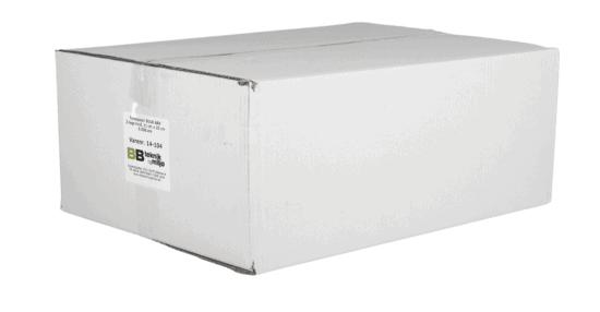 2-lags hvid toiletpapir - Bulk ark - 9000 ark - BB teknik og miljø