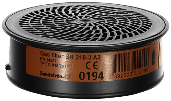 Sundstrøm Gasfilter SR218 - BB teknik og miljø